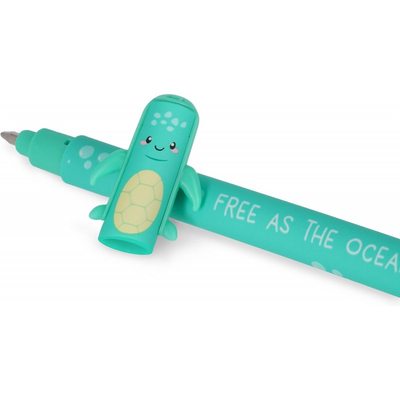 Legami - Set Di 3 Penne Gel Cancellabili, Under The Sea, Punta 0,7 Mm