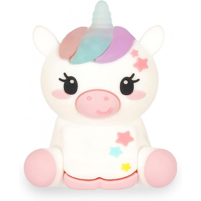 Legami - Temperino Luminoso Con Contenitore, Battendo Si Illumina, Scuola, Tema Unicorn