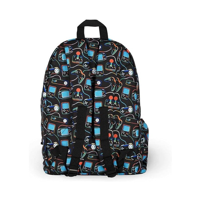 Legami - Zaino Viaggio Scuola 32 L, My Backpack, Foderato E Imbottito, 35 X 45 X 20 Cm - Game Lover
