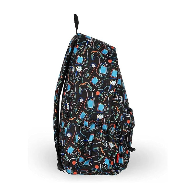 Legami - Zaino Viaggio Scuola 32 L, My Backpack, Foderato E Imbottito, 35 X 45 X 20 Cm - Game Lover