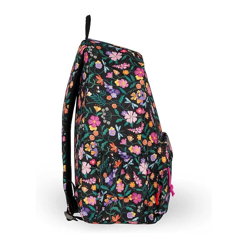 Legami - Zaino Viaggio Scuola 32 L, My Backpack, Foderato E Imbottito, 35 X 45 X 20 Cm - Wildflowers