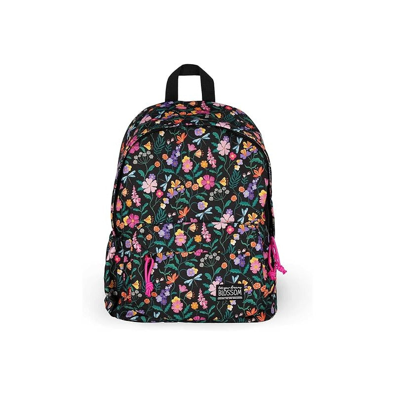 Legami - Zaino Viaggio Scuola 32 L, My Backpack, Foderato E Imbottito, 35 X 45 X 20 Cm - Wildflowers