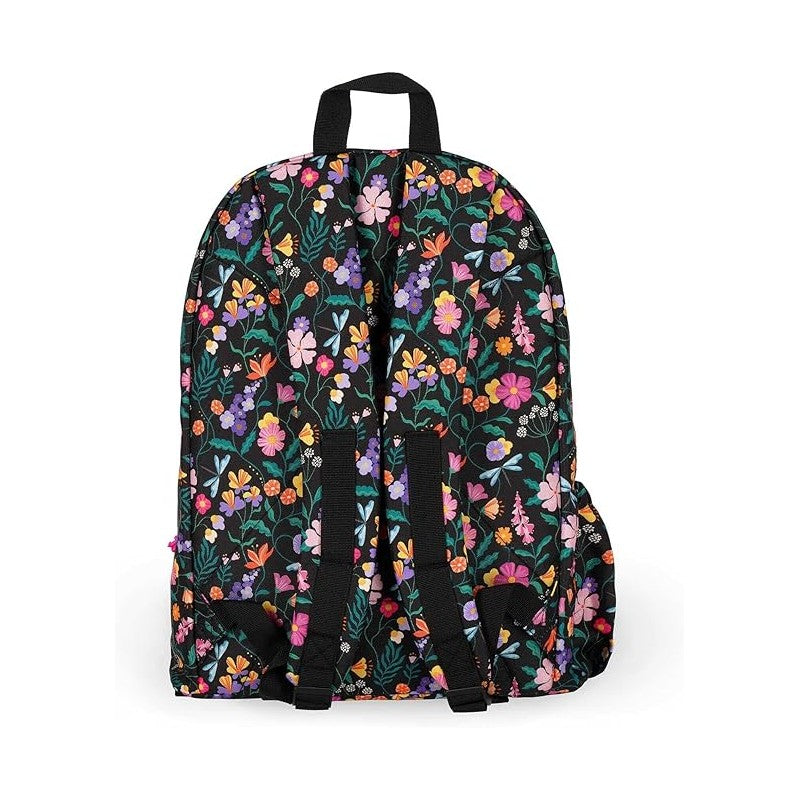Legami - Zaino Viaggio Scuola 32 L, My Backpack, Foderato E Imbottito, 35 X 45 X 20 Cm - Wildflowers