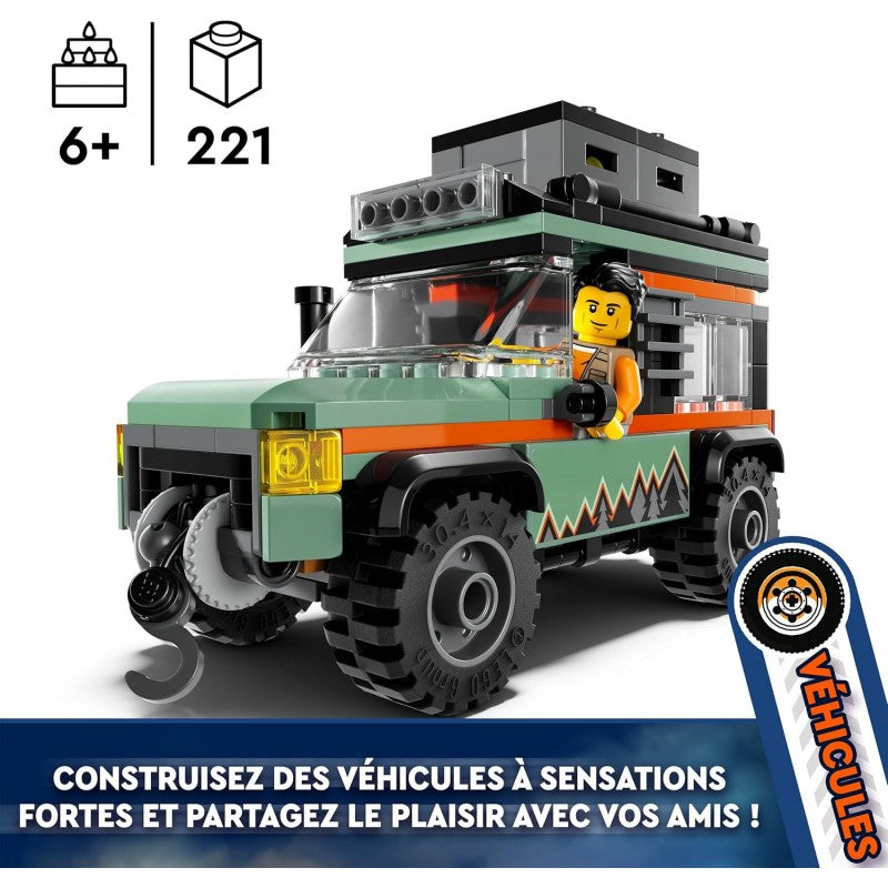 Lego City - Fuoristrada Di Montagna 4x4 60447