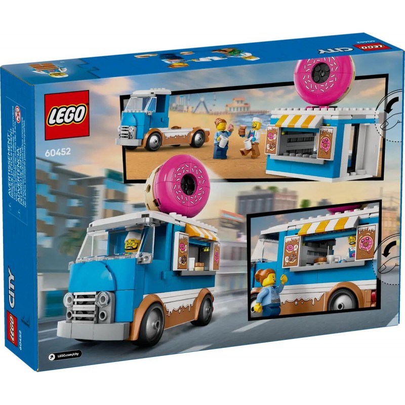 Lego City - Furgone Delle Ciambelle 60452