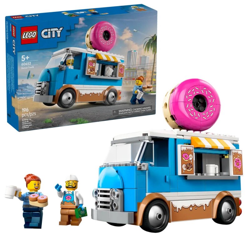 Lego City - Furgone Delle Ciambelle 60452