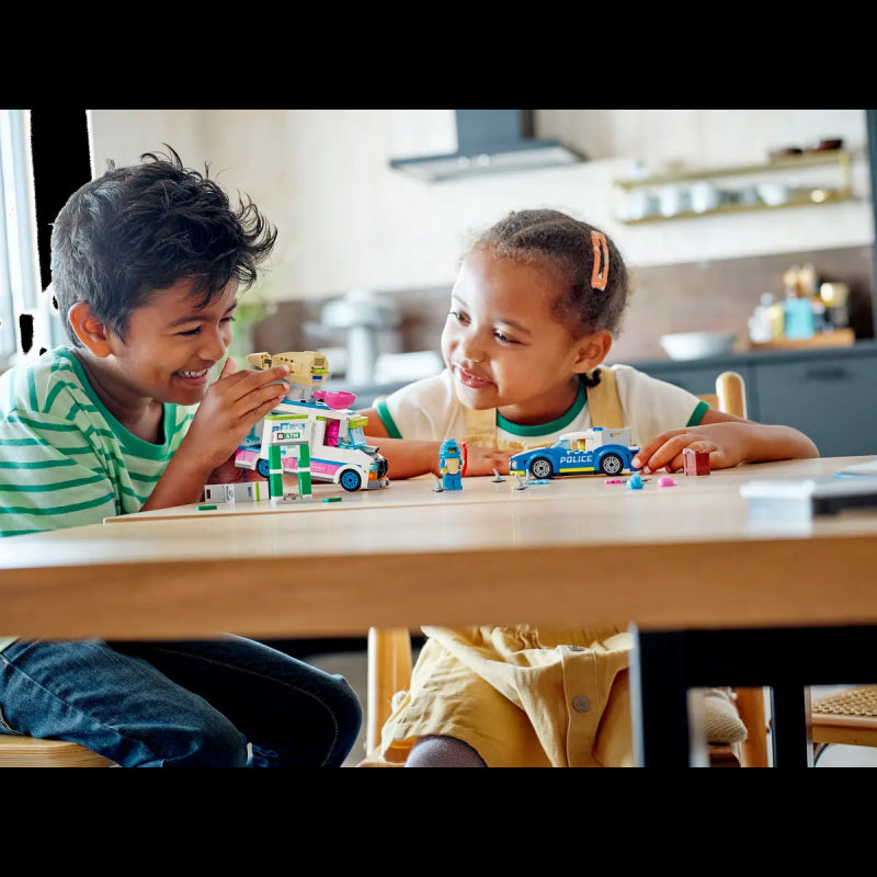 Lego City - Il Furgone Dei Gelati E L’inseguimento Della Polizia 60314