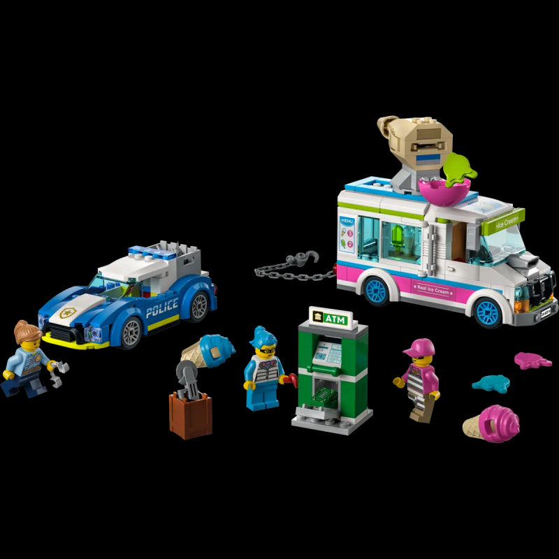 Lego City - Il Furgone Dei Gelati E L’inseguimento Della Polizia 60314