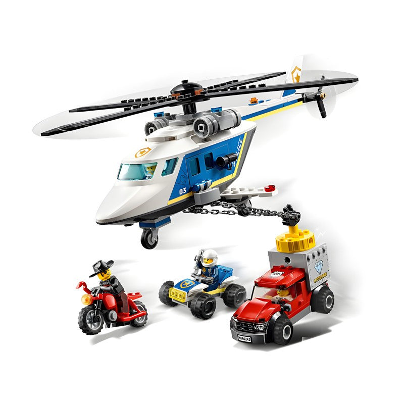 Lego City - Inseguimento Sull'elicottero Della Polizia 60243