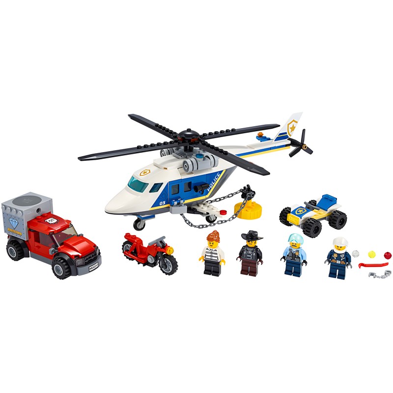 Lego City - Inseguimento Sull'elicottero Della Polizia 60243
