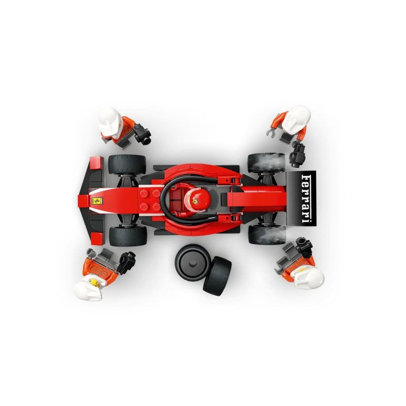 Lego City: Pit Stop E Meccanici Con Monoposto Ferrari F1 60443