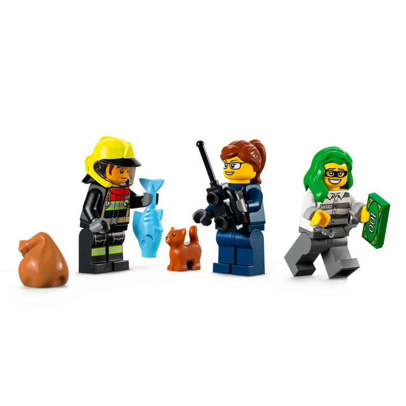 Lego City - Soccorso Antincendio E Inseguimento Della Polizia 60319