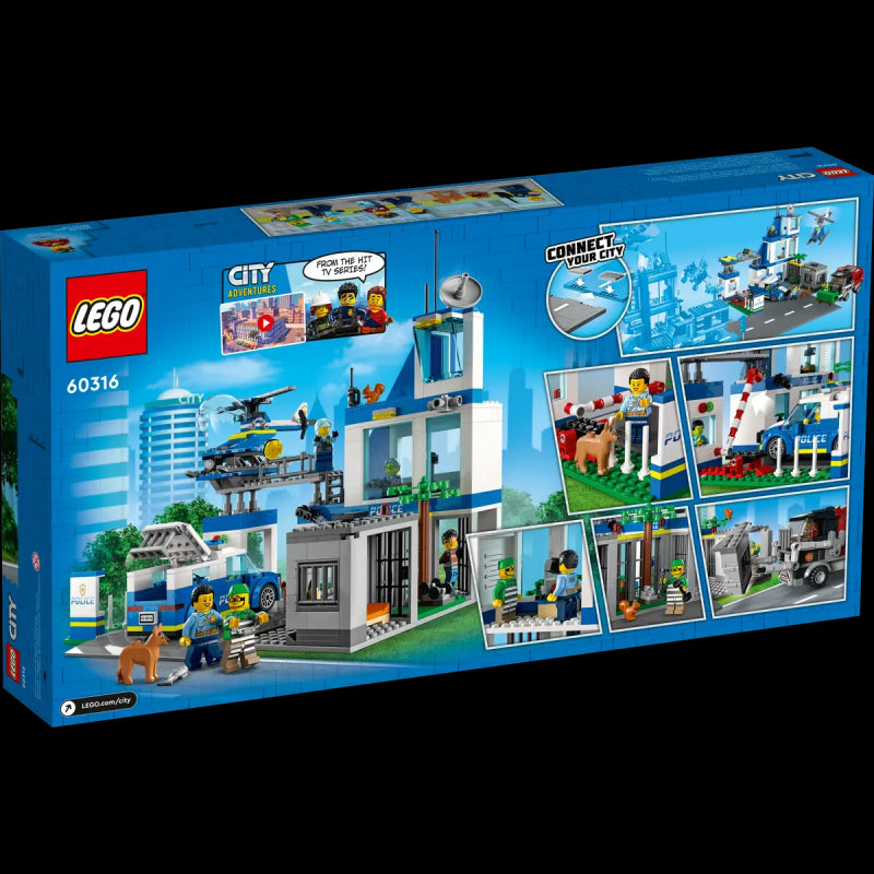 Lego City - Stazione Di Polizia 60316
