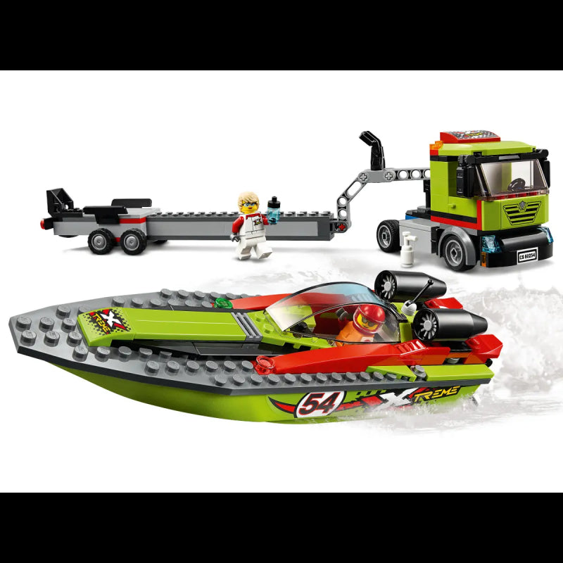 Lego City - Trasportatore Di Motoscafi 60254