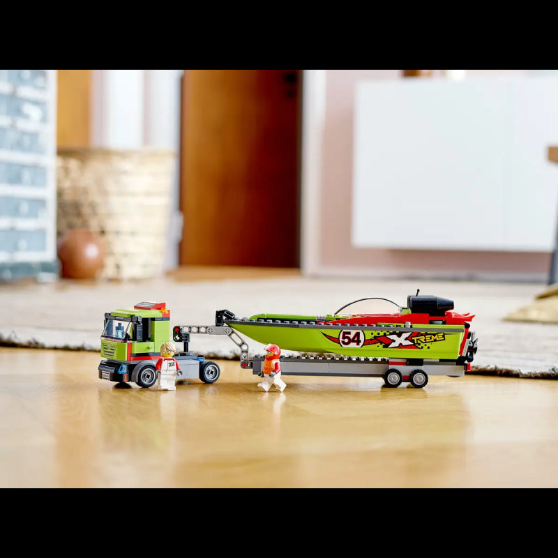Lego City - Trasportatore Di Motoscafi 60254
