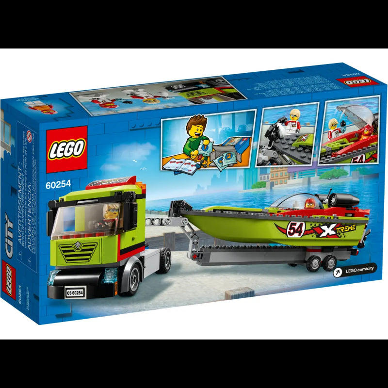 Lego City - Trasportatore Di Motoscafi 60254