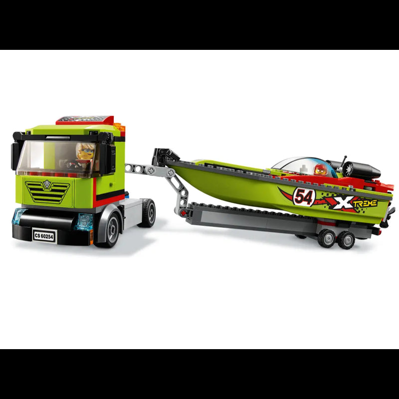 Lego City - Trasportatore Di Motoscafi 60254
