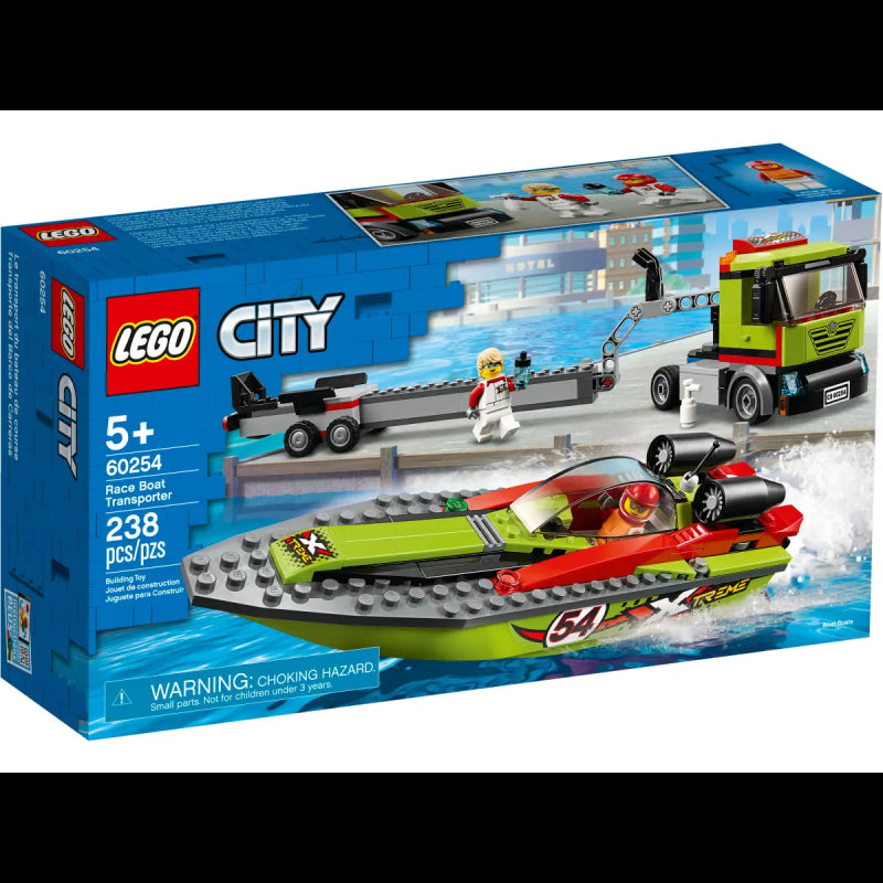 Lego City - Trasportatore Di Motoscafi 60254
