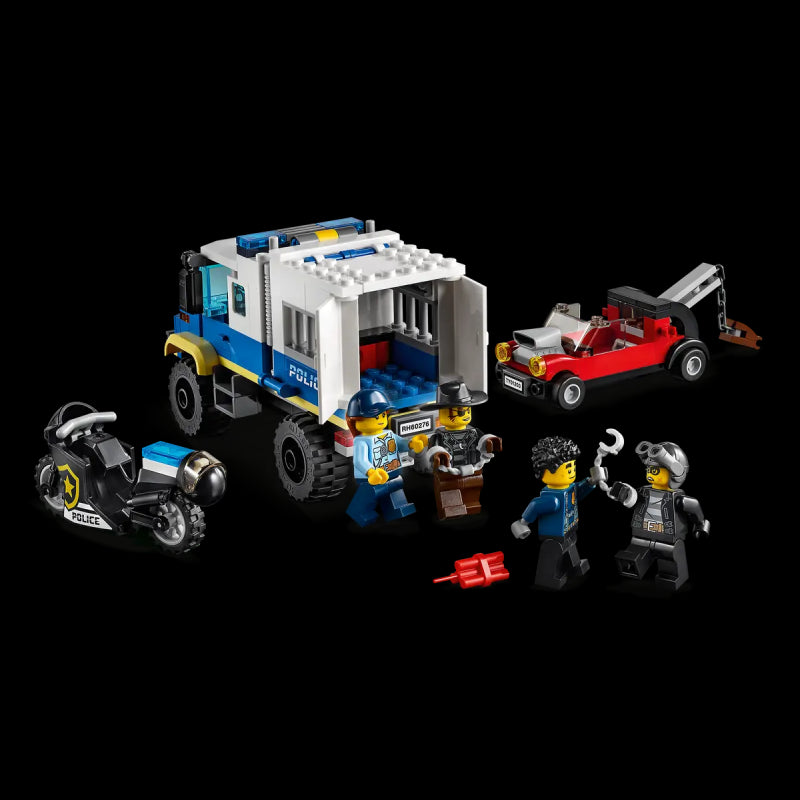 Lego City - Trasporto Dei Prigionieri Della Polizia 60276