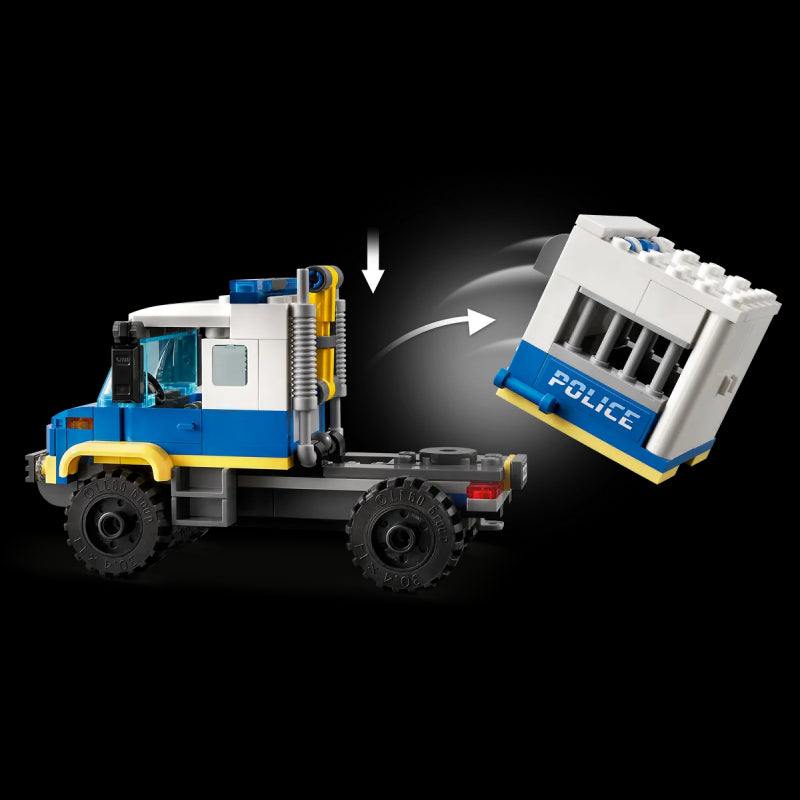 Lego City - Trasporto Dei Prigionieri Della Polizia 60276