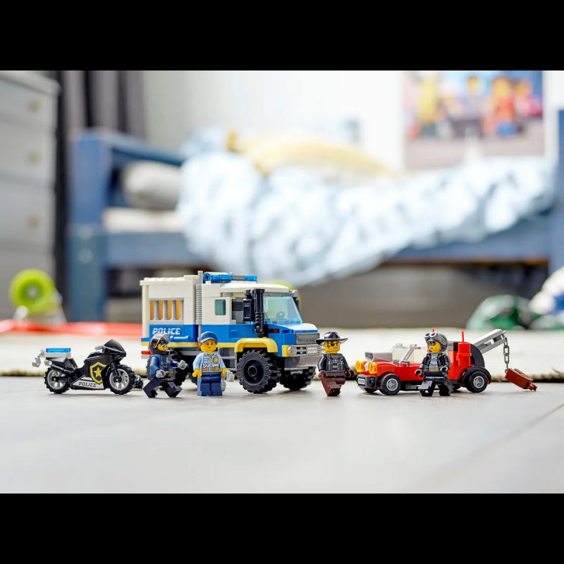 Lego City - Trasporto Dei Prigionieri Della Polizia 60276