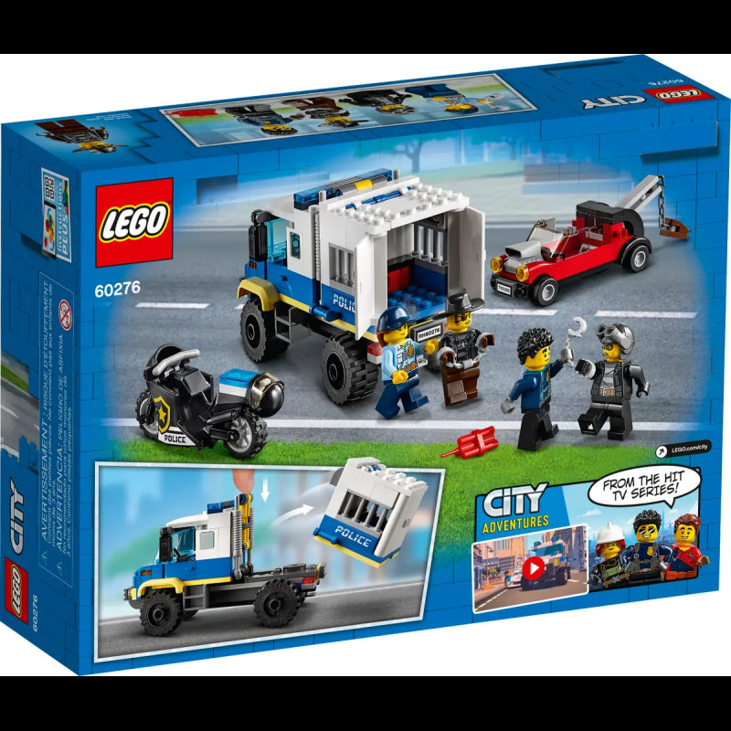 Lego City - Trasporto Dei Prigionieri Della Polizia 60276