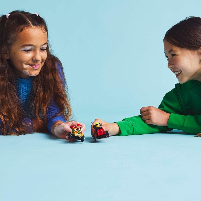 Lego City - Veicoli Da Corsa: Pizzaiolo Contro Pompiere 60458