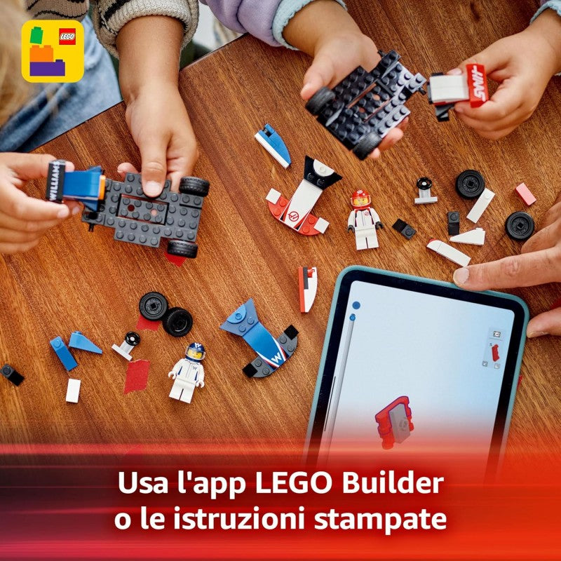 Lego City - Veicoli Da Corsa: Williams Racing E Haas F1 60464