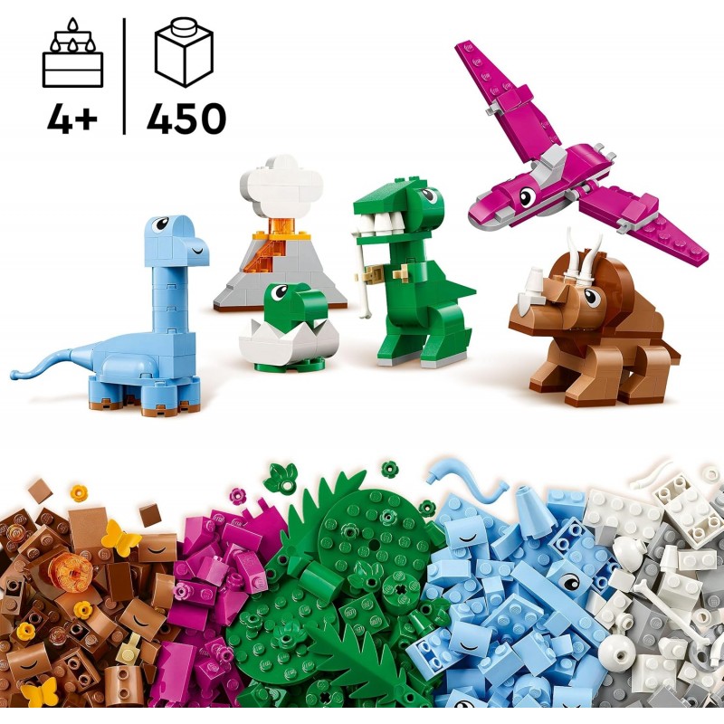 Lego Classic - Dinosauri Creativi - 11041