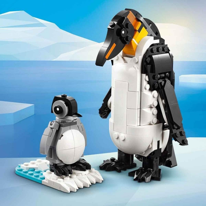 Lego Creator 3 In 1 Animali Selvatici: Famiglia Di Panda - Si Trasforma In Pinguino E Orca
