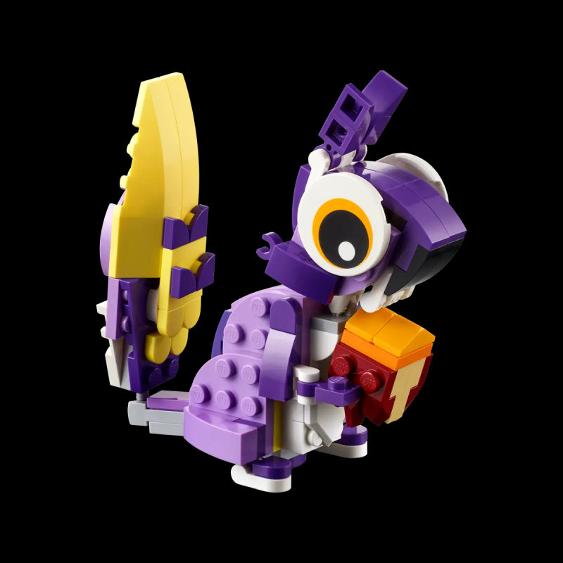 Lego Creator 3 In 1 - Creature Della Foresta Fantasy 31125