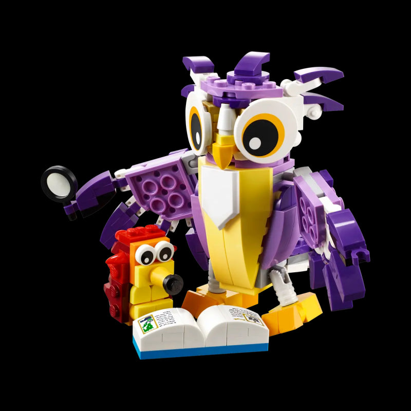Lego Creator 3 In 1 - Creature Della Foresta Fantasy 31125