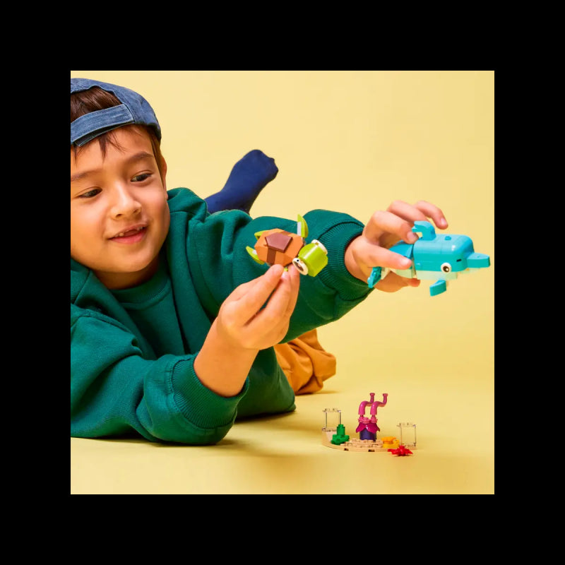 Lego Creator 3 In 1 - Delfino E Tartaruga 31128
