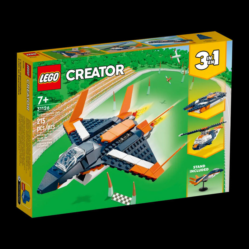 Lego Creator 3 In 1- Jet Supersonico 31126