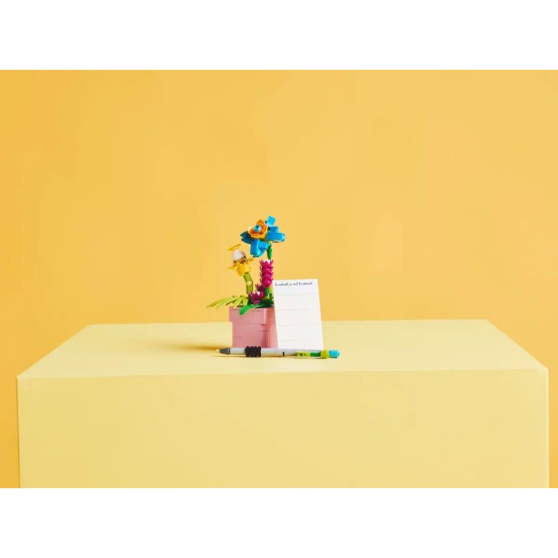 Lego Creator 3 In 1: Macchina Da Scrivere Con Fiori Giocattolo - Si Trasforma In Keytar O In Vaso 31169