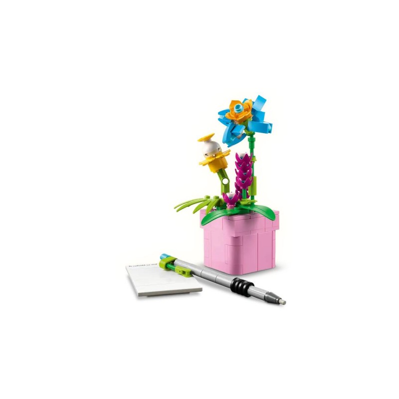 Lego Creator 3 In 1: Macchina Da Scrivere Con Fiori Giocattolo - Si Trasforma In Keytar O In Vaso 31169
