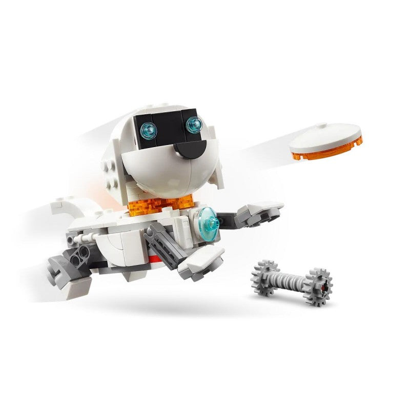 Lego Creator 3 In 1: Robot Spaziale - Si Trasforma In Cane O In Razzo 31164