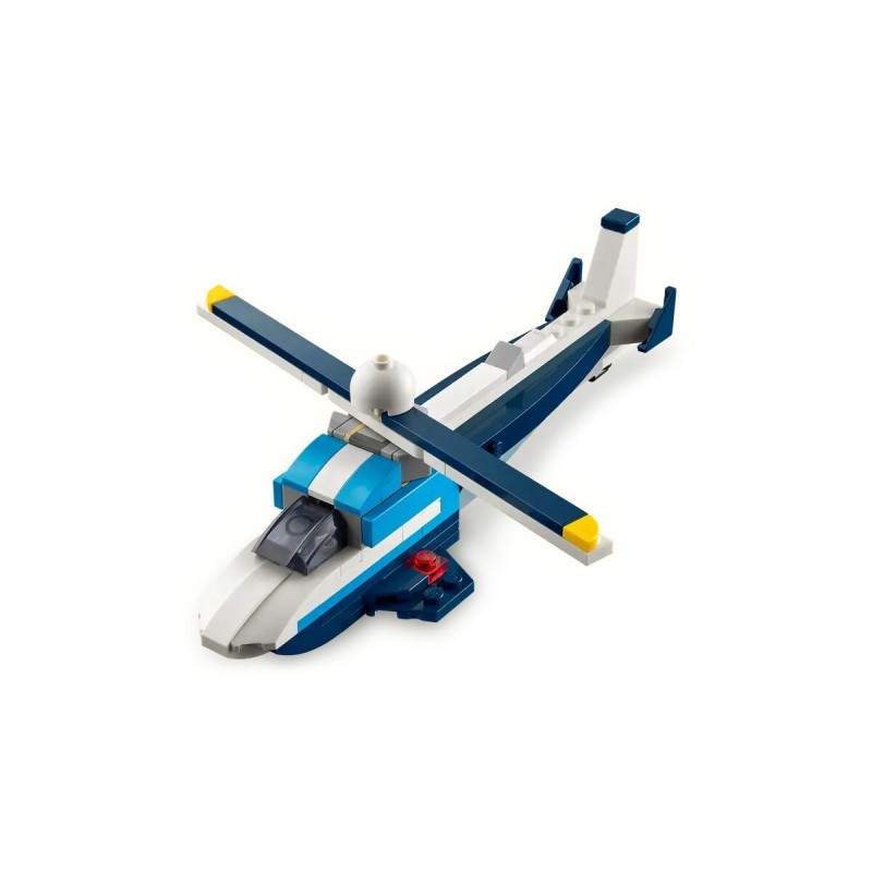Lego Creator 3 In 1 Velivolo: Aereo Da Competizione - Trasformabile In Elicottero E Jet 31160