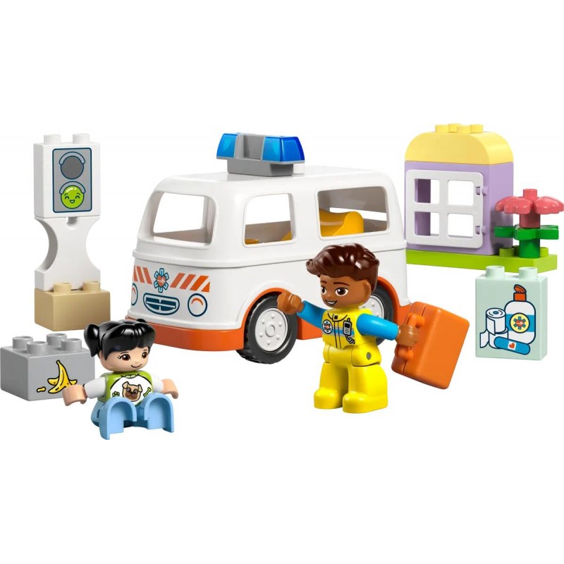 Lego Duplo: Ambulanza E Autista 10447