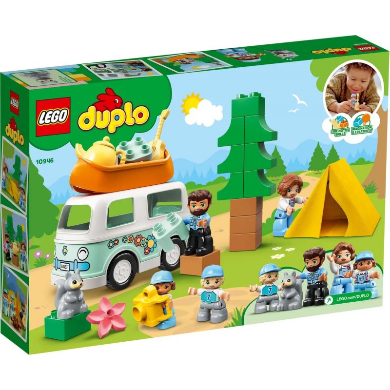 Lego Duplo - Avventura In Famiglia Sul Camper Van 10946