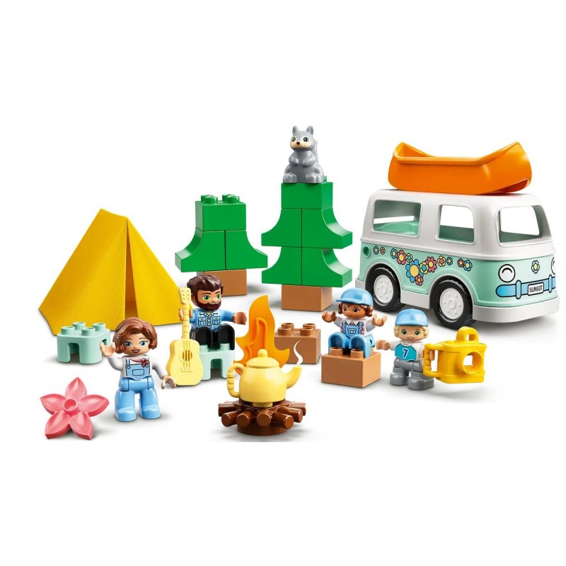 Lego Duplo - Avventura In Famiglia Sul Camper Van 10946