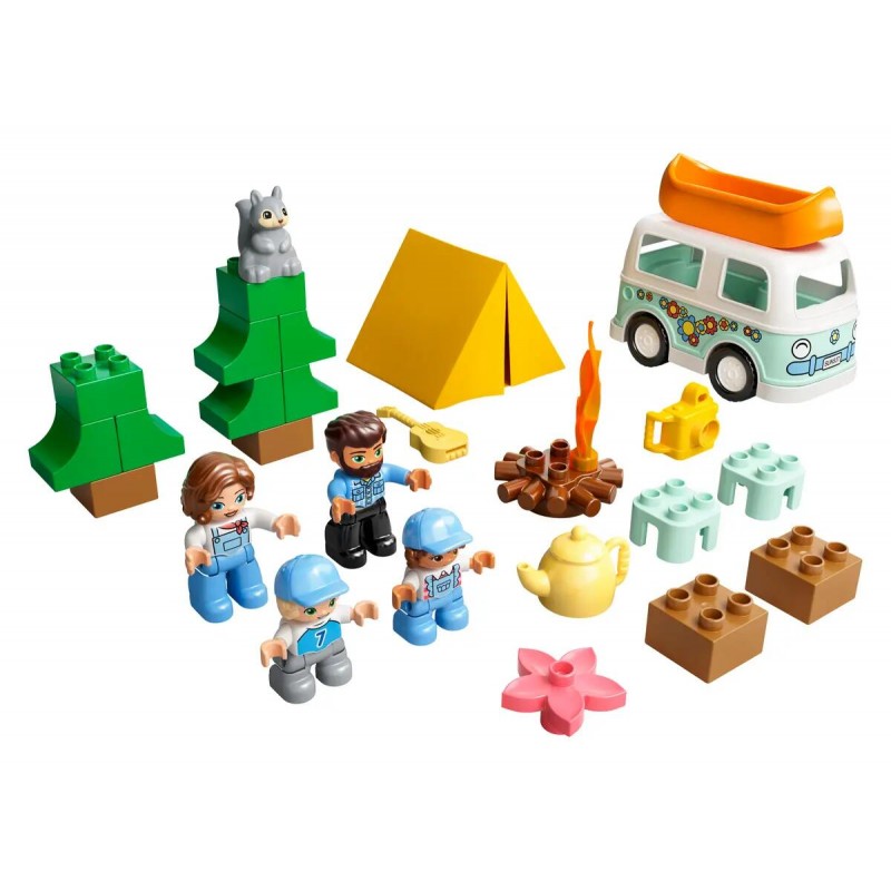 Lego Duplo - Avventura In Famiglia Sul Camper Van 10946
