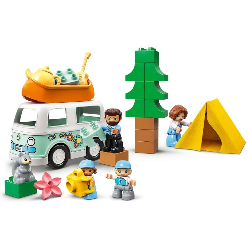 Lego Duplo - Avventura In Famiglia Sul Camper Van 10946