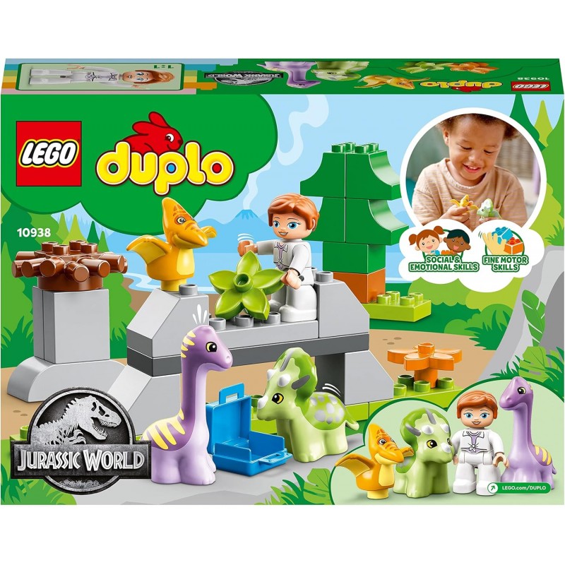 Lego Duplo Jurassic World - L’asilo Nido Dei Dinosauri - 10938
