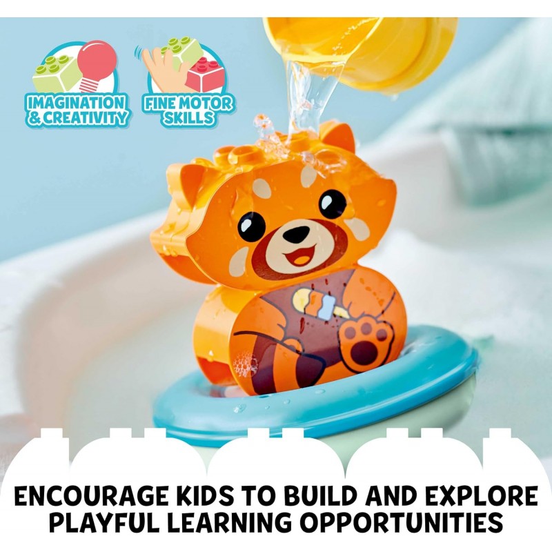 Lego Duplo - Ora Del Bagnetto: Panda Rosso Galleggiante 10964