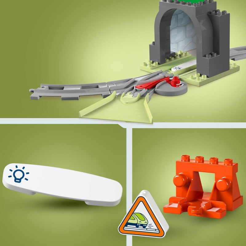 Lego Duplo - Set Di Espansione Tunnel E Binari Ferroviari 10425