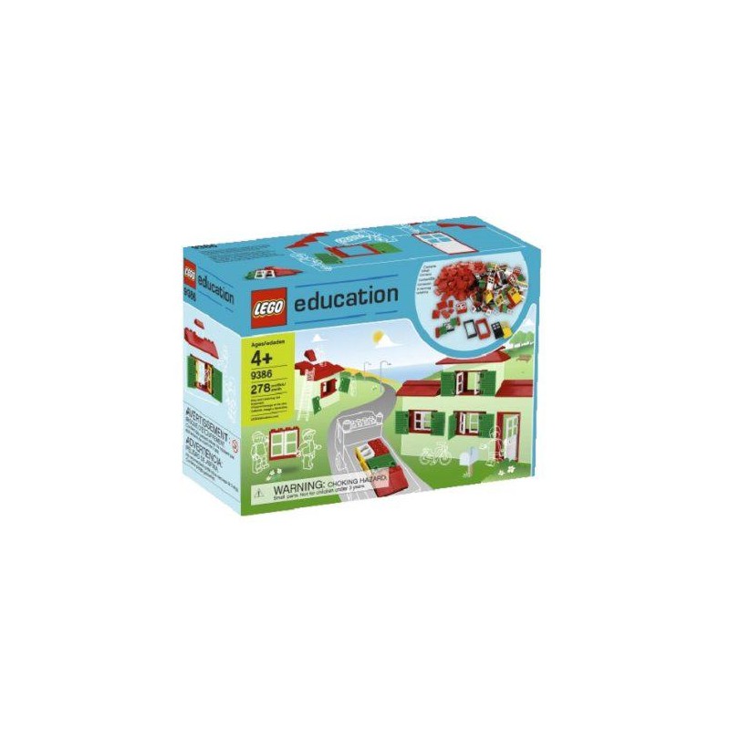 Lego Education - Porte, Finestre E Tegole 9386