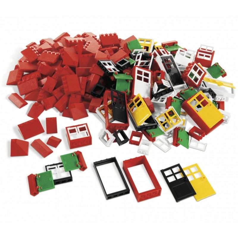 Lego Education - Porte, Finestre E Tegole 9386