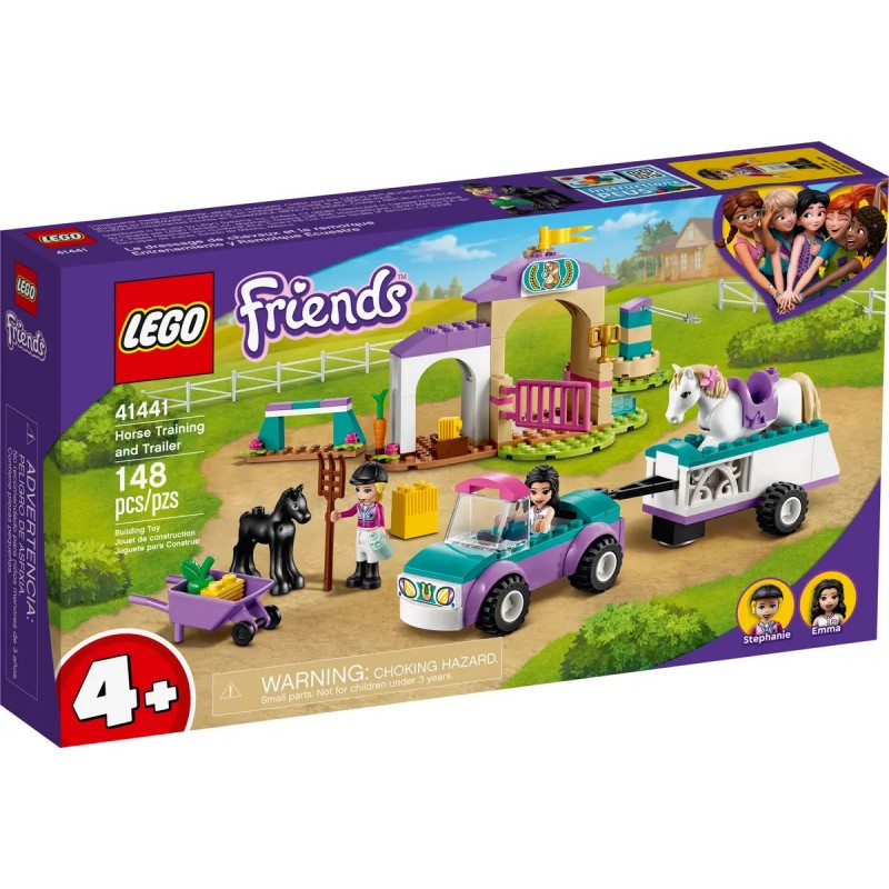 Lego Friends - Addestramento Equestre E Rimorchio 41441