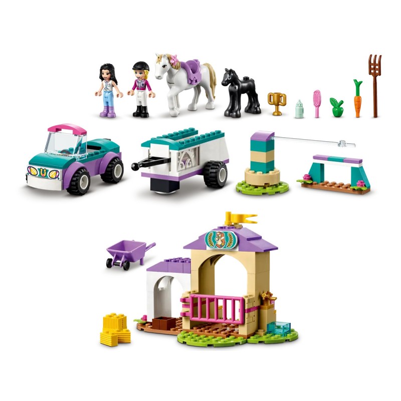 Lego Friends - Addestramento Equestre E Rimorchio 41441